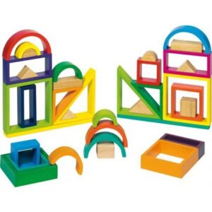 bloques de construcción arcoíris lego